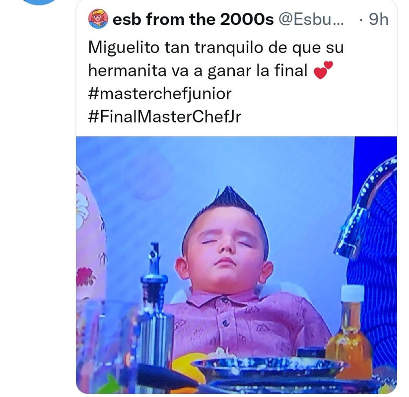 Final de MasterChef Junior México desata memes; hermano de Naty se robó el show