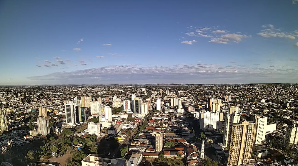 Campo Grande nesta manhã de sábado
