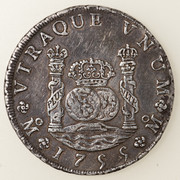 8 reales Fernando VI. México. 1755. Columnario. PAS5568
