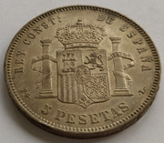 5 Pesetas, 1893, PGL - Alfonso XIII IMG-20201118-131910-2