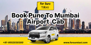 Book Pune to Mumbai AIrport  Cab Service