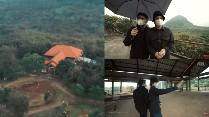 Atta Halilintar survey lokasi pembangunan pesantren