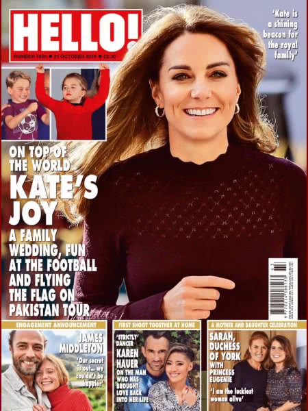 Hello! Magazine UK :: 21 October 2019 Hello! Magazine UK :: 21 October 2019