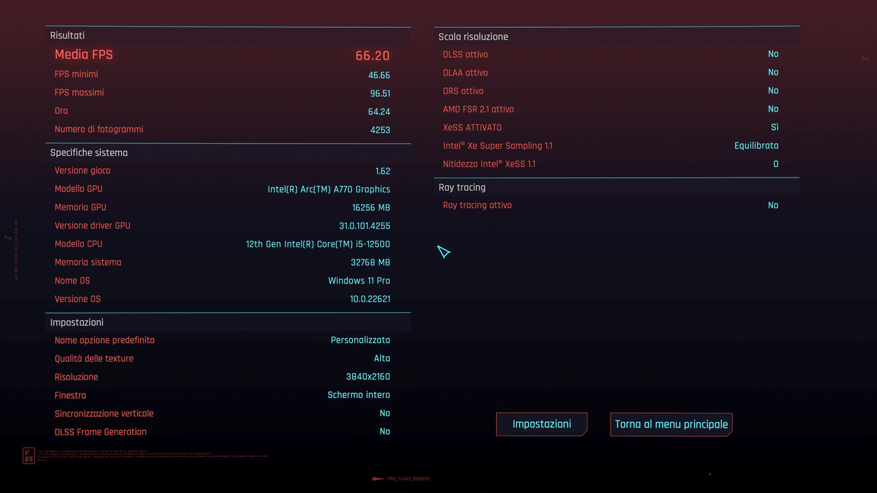 cp 4k xess bilanciato