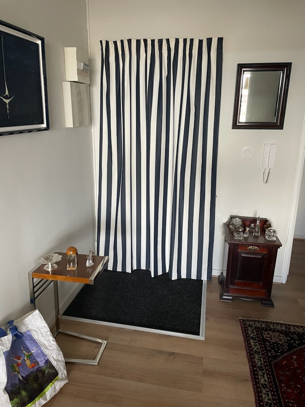 Rideaux portière de tapissier décorateur