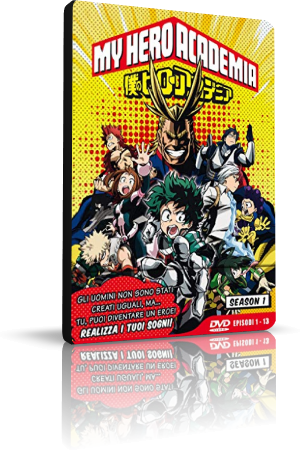 My Hero Academia ST.1 (2016) 3xDVD5 Custom Ita Jap Sub Ita