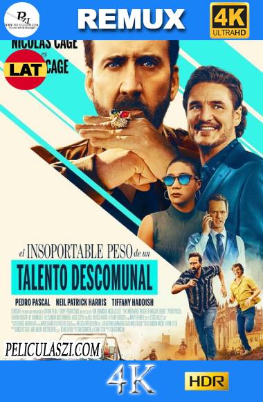 El Peso del Talento (2022) Ultra HD REMUX 4K Dual-Latino