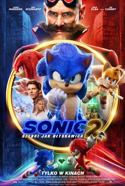 Sonic 2: Szybki Jak Błyskawica / Sonic the Hedgehog 2 (2022) CEE.1080p.Blu-ray.AVC.TrueHD.7.1-AKENATON / POLSKI DUBBING i NAPISY