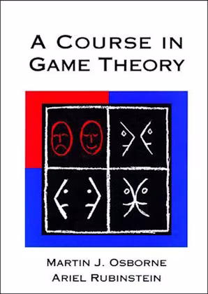 A Course in Game Theory Cover