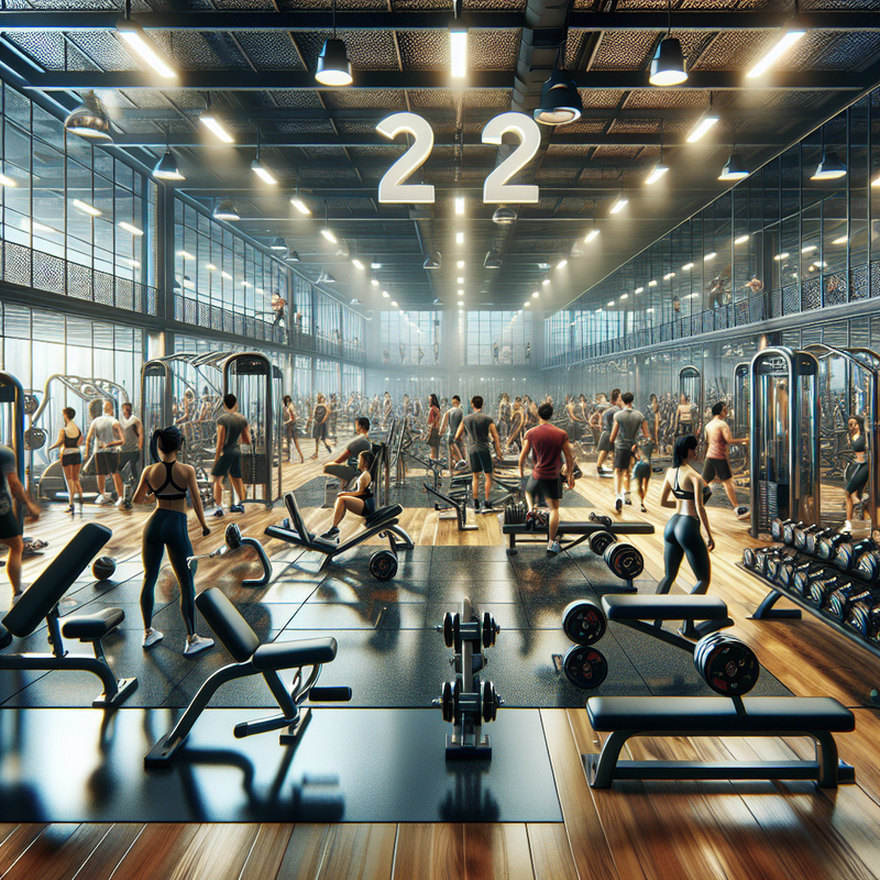 Тренажеры в тренажерном зале