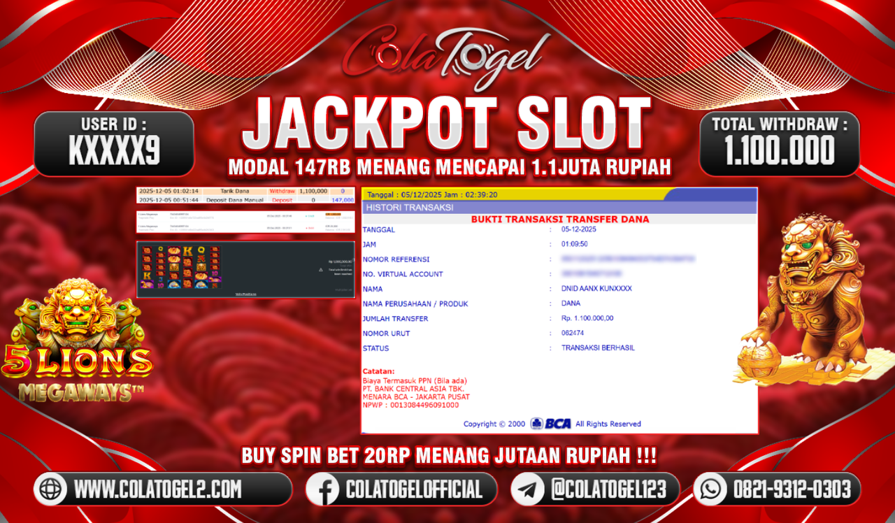 JACKPOT SLOT GACOR!!