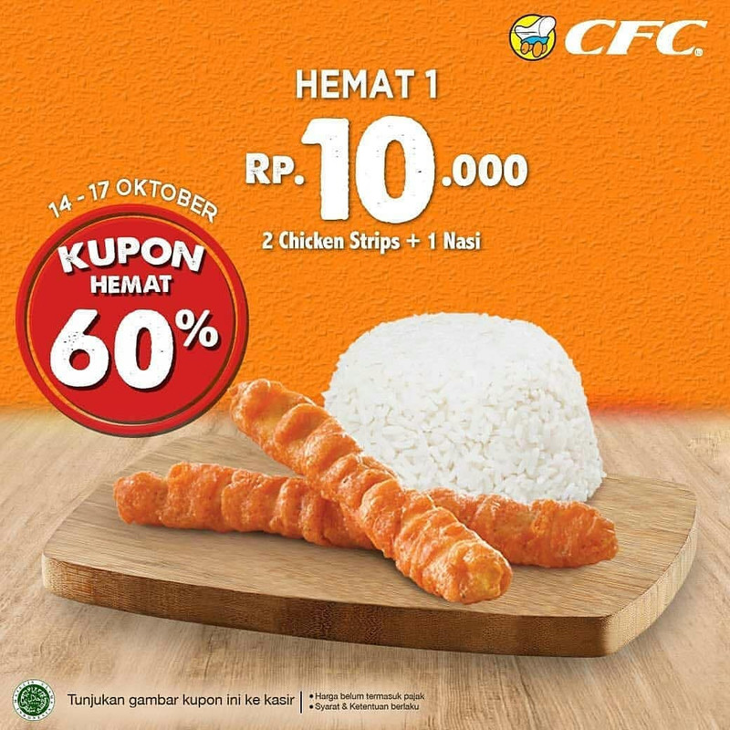 Kupon Hemat 1 di CFC