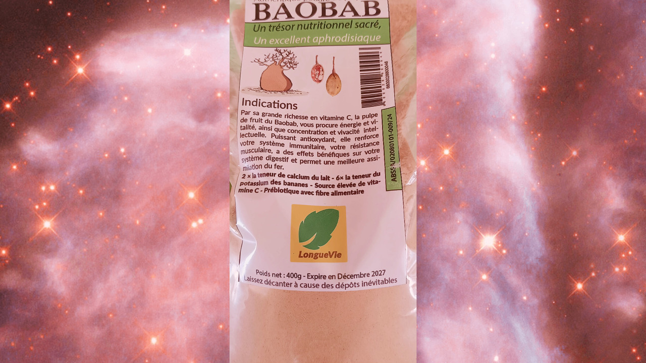 Baobab en poudre