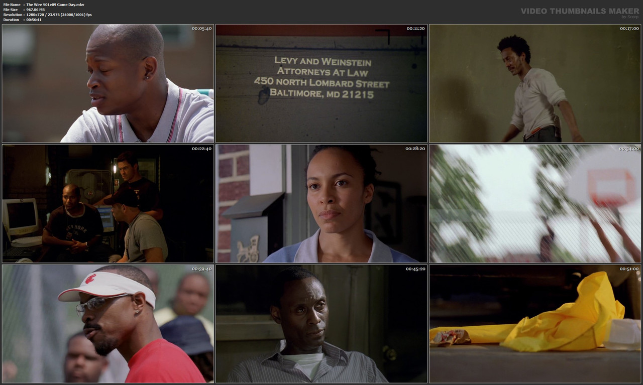 The Wire S01e09 Game Day.mkv