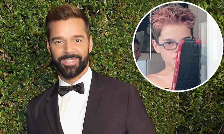 Hijo de Ricky Martin presume nuevo look a través como todo un influencer