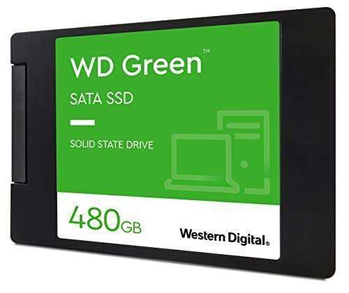 Amazon: Disco SSD Interno, SATA III, 480 GB. 
