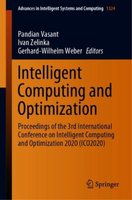 Intelligent Computing and Optimization: Proceedings of the 3rd International Conference