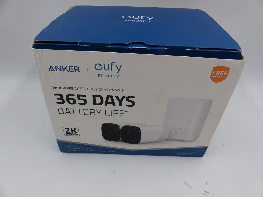 ANKER EUFY 2K SECURITY CAMERA SECURITY KIT EUFYCAM 2 PRO