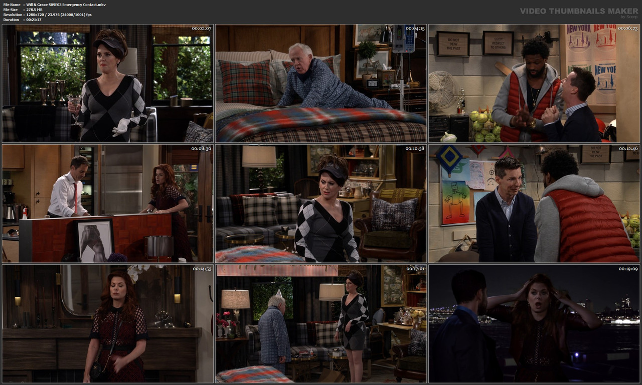 Will & Grace S09E03 Emergency Contact.mkv