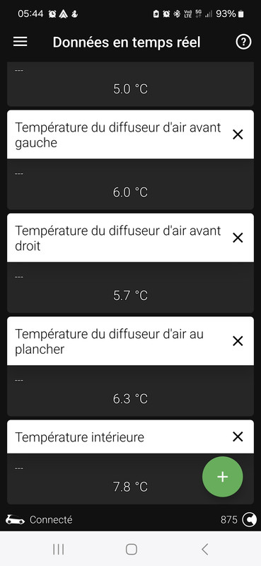 démarrage moteur 750 trsmn