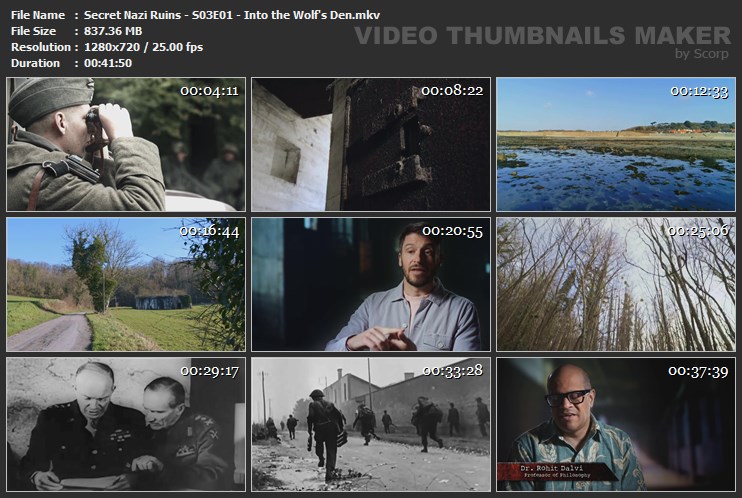 Secret Nazi Ruins - S03E01 - Into the Wolf's Den.mkv