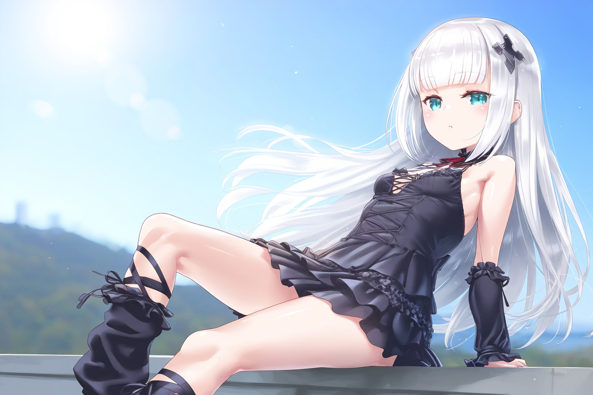 1girl, ks (xephyrks), NDGD, ohlia, {kobayashi ritz}, reoen, {{{outdoors, photo b s-3899615706