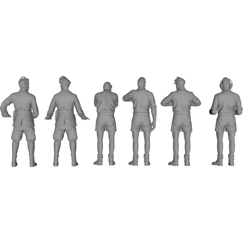 R7 017 WWII Niemcy Załoga Wehrmacht Afryka