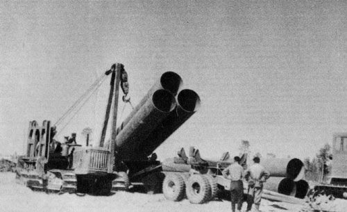 1964-1966-2 Строительство газопровода на участке