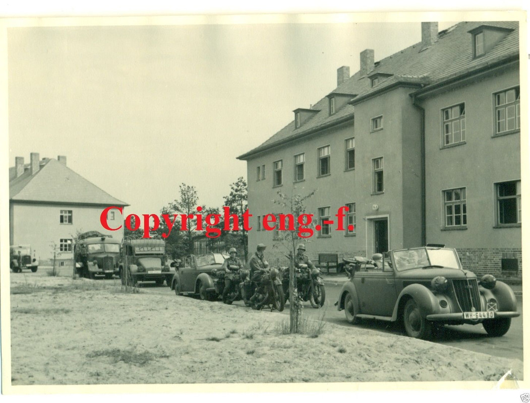 Borne-Sulinowo) - FAHRZEUG-KOLONNE