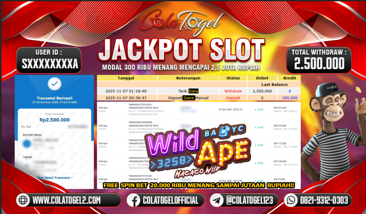 JACKPOT SLOT GACOR!!