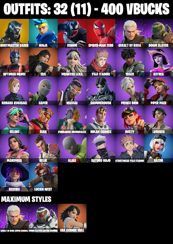 skins comp