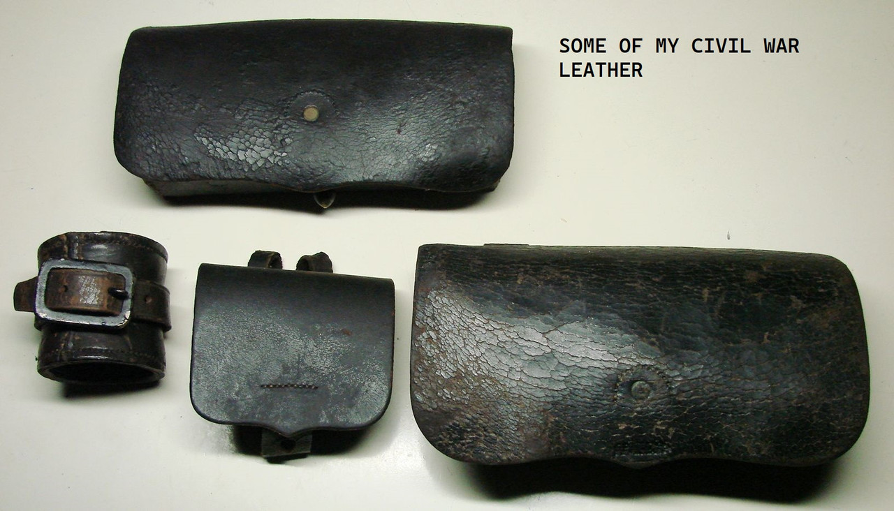 My Civil War leather