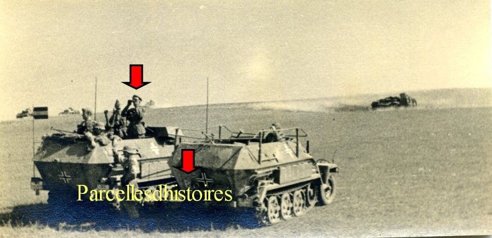 SDKFZ Panzerspähwagen Halbkette Einsatzleitwagen