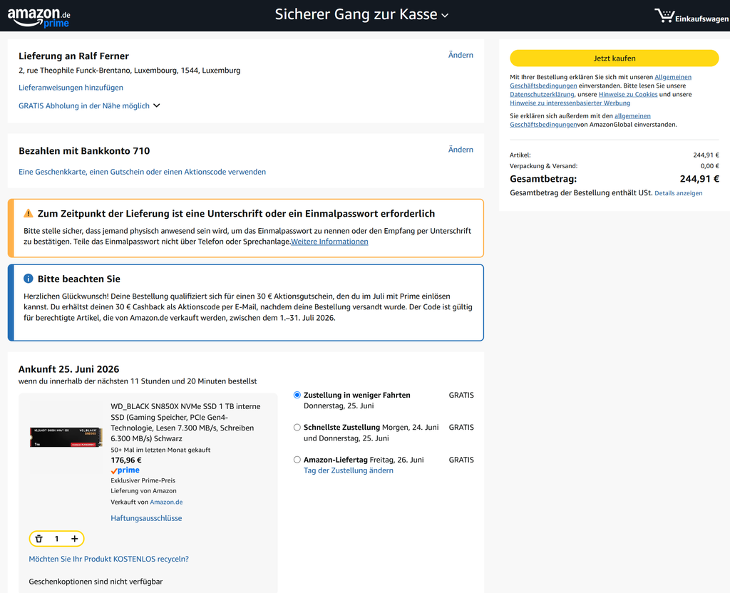 Amazon aktionscode