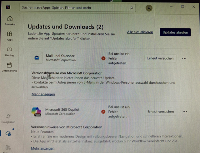 Kürzlich Verwendete Apps Werden Nicht Mehr Angezeigt Windows 10 22H2: Store-Apps werden nicht mehr aktualisiertBorns IT- und