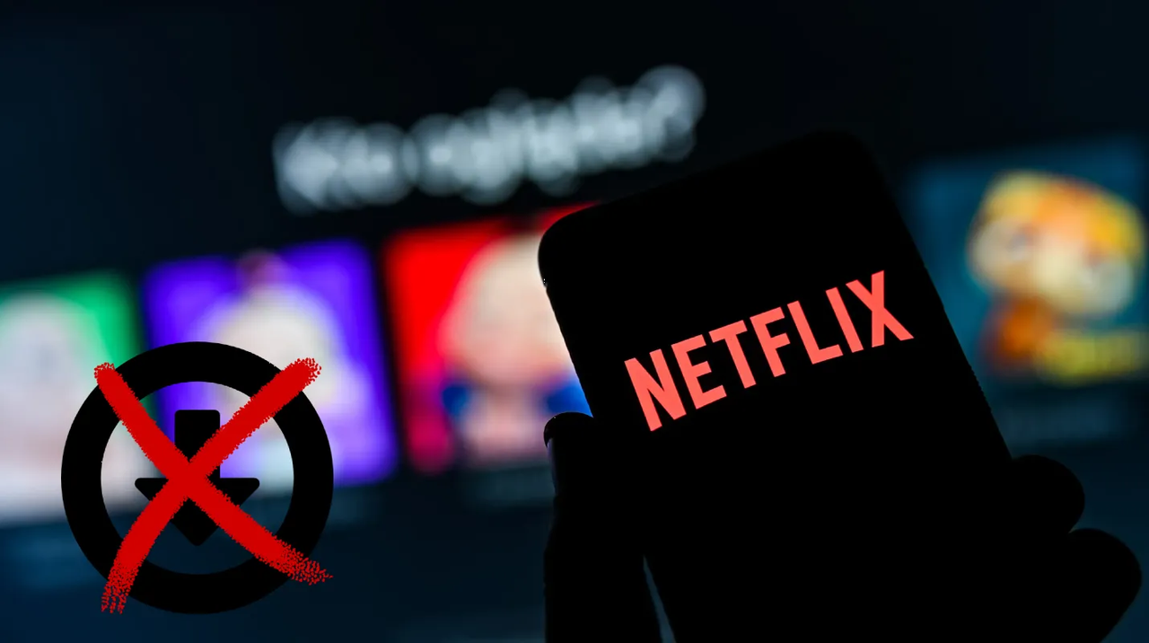 ¿Por qué no se puede descargar contenido de Netflix?