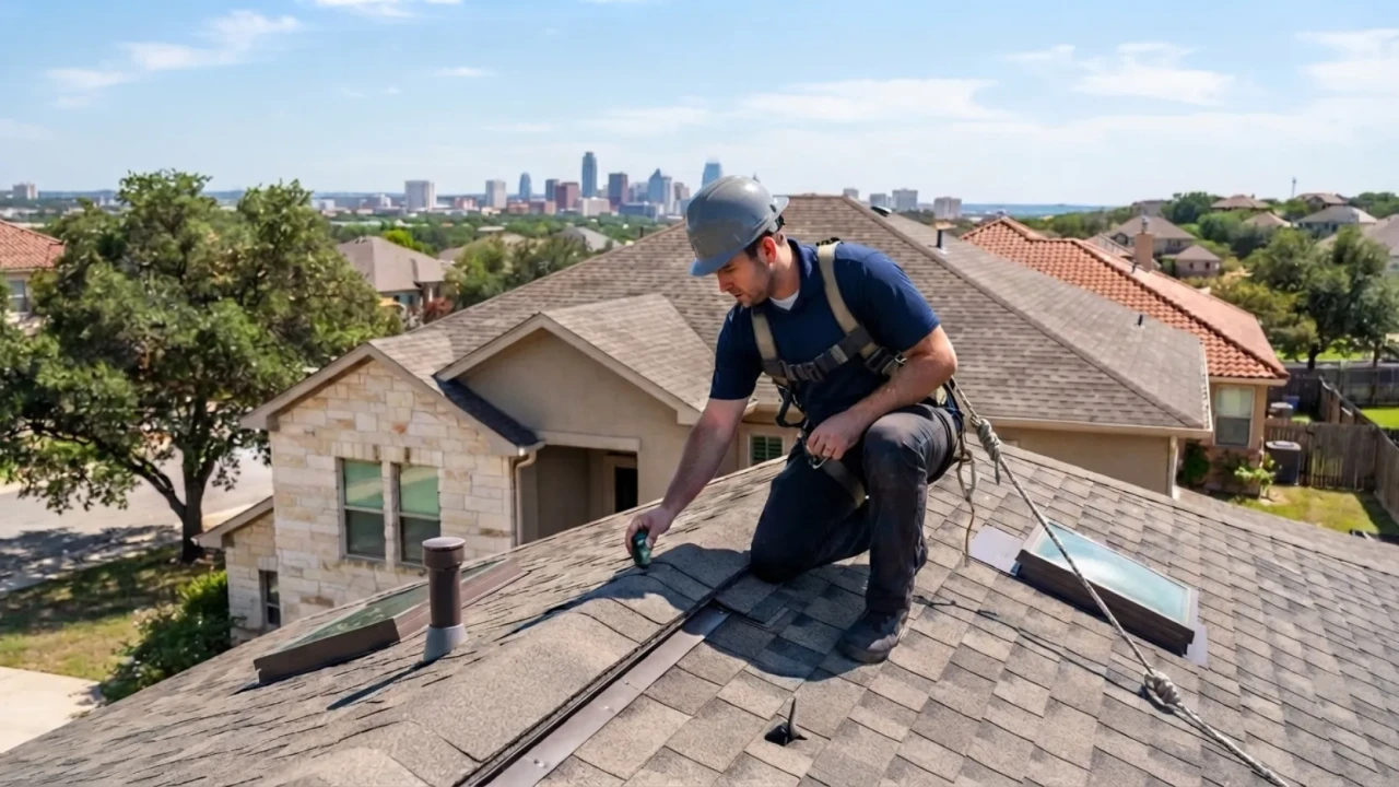 Professional roof maintenance inspection San Antonio TX