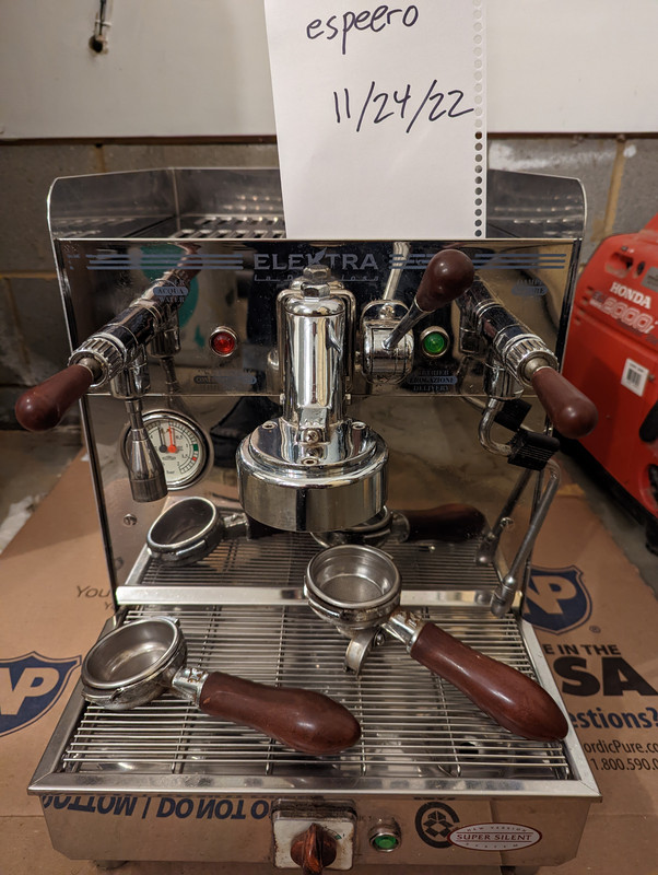 elektra a3 espresso machine