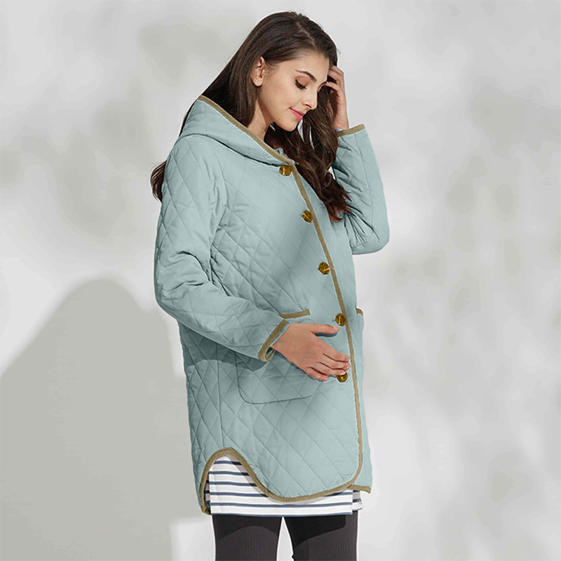 Be Mama - Maternity & Baby wear Veste imperméable 3 en 1 - Veste