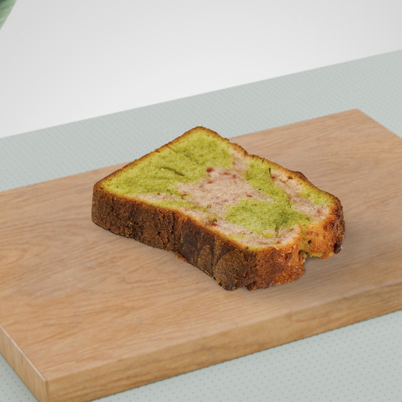 Matcha Strawberry Cake