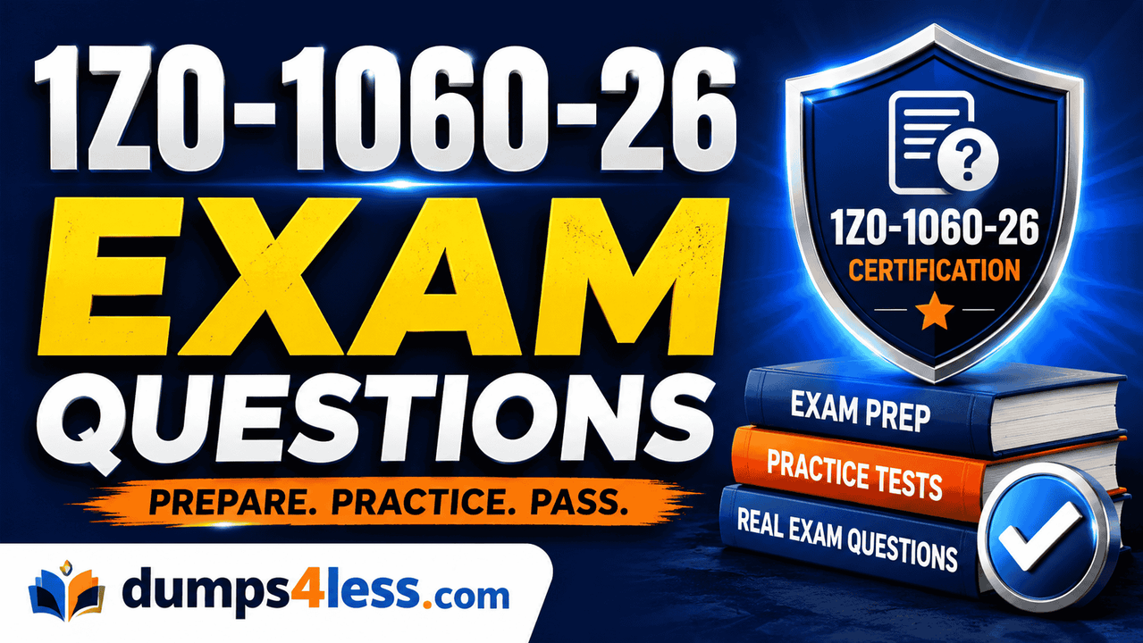 1Z0-1060-26 Exam Dumps