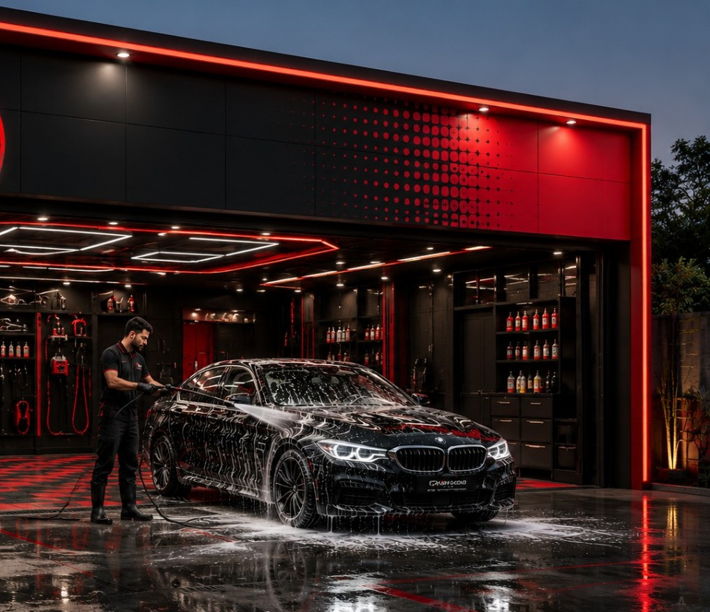 Professional Car Wash Setup Hyderabad