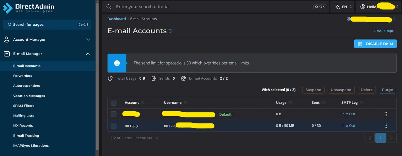 EmailAccounts