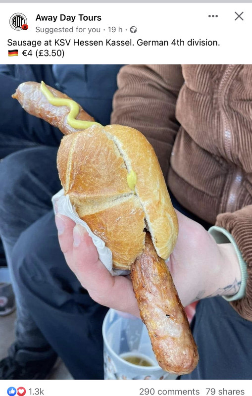 Large German sausage