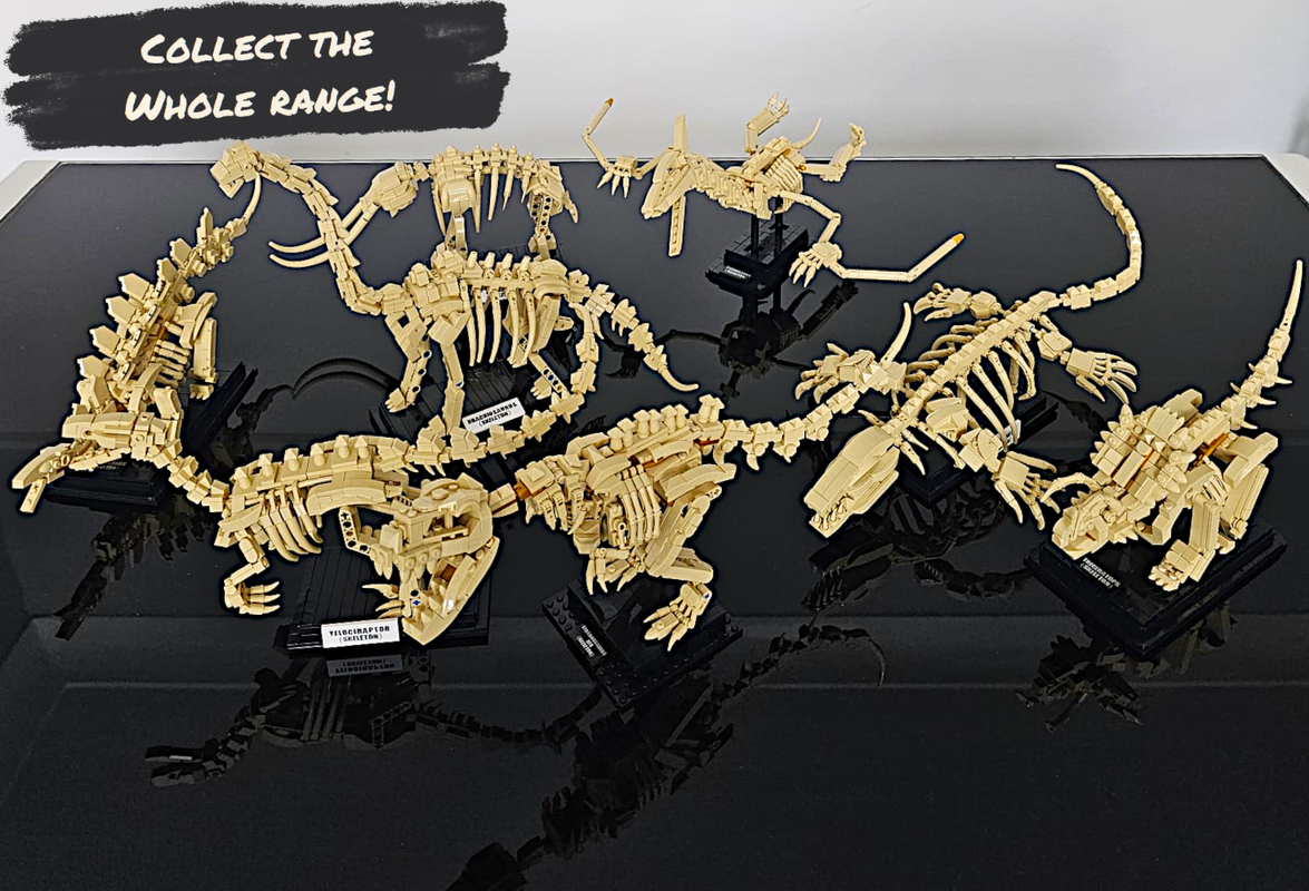 Full Collection of Dinosaur Building Block Sets