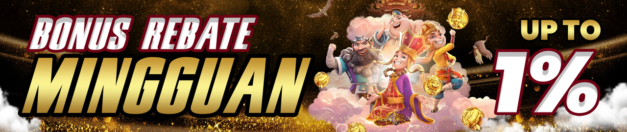 bonus mingguan up to 1%