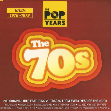 VA   The Pop Years   The 70s (10CD Box Set) (2010) (CD Rip)