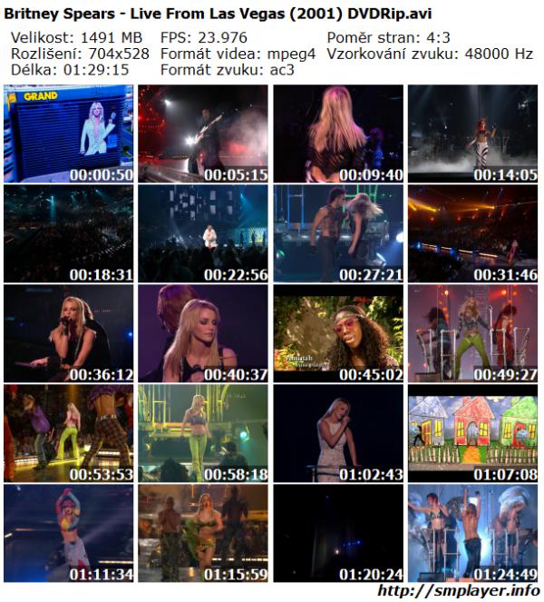 Britney Spears - Live From Las Vegas (2001)