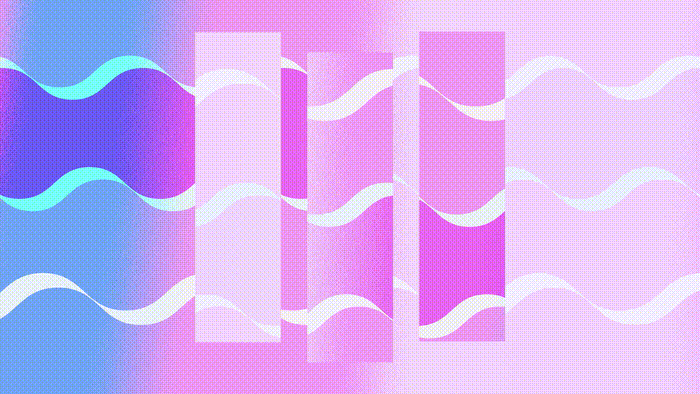 Fondo Video Loop Dreamwave Lines Pastel