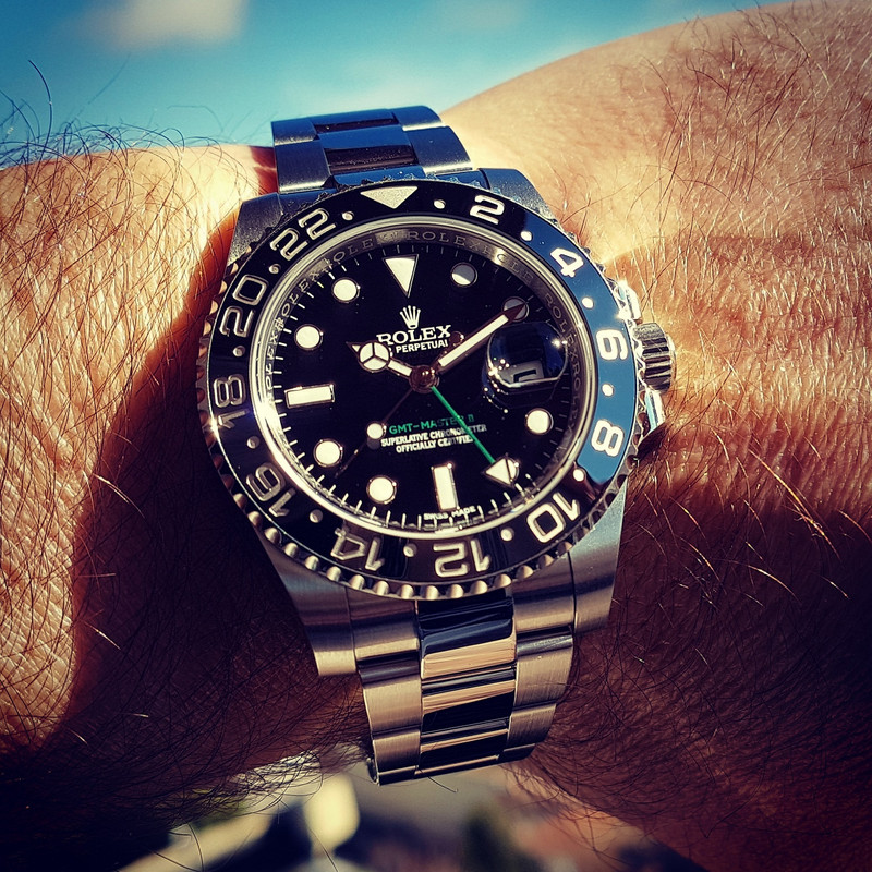 Rolex GMT Master II 40mm Ref 116710LN Cal. 3186